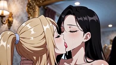 AI Generated Hentai Choked Gushing Dumb Bloindie Give Me Her Ass
