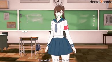 Hisako Kotobuki Rough Anal Destroyed In Student Council Classroom With Gushing Cumshot