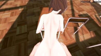 Hisako Kotobuki Rough Anal Destroyed In Student Council Classroom With Gushing Cumshot
