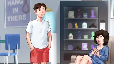 Summertime Saga Hentai Game Josephine Part 2 Coworker Creampie Cumshot Big Dick Anal