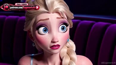 Caught Cheating Elsa x Kristoff Petite Stepsister Cartoon Sex