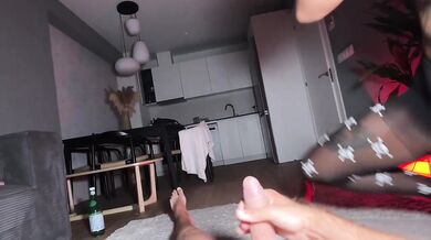 Petite Brunette Latina Amateur Rimed Him Sucked His Cock Then Let Him Fuck My Ass in Doggy