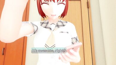 Giantess Red Head Friend POV Destroyed You With Huge Ass And Tits