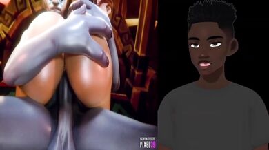 Whorecraft World Of Warcraft Cowgirl Destroyed Gushing Choked Creampie Big Tits Ass Shaking