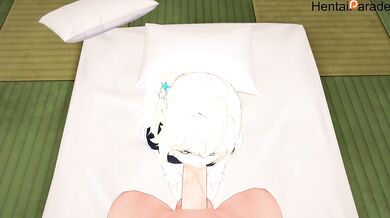 Nonoa Miyamae destroyed by Alya San in uncensored roshidere hentai cumshot