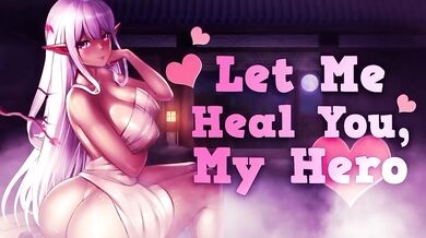 Beautiful Elf Healer Sexually Heals Your Wounds Lewd ASMR Blowjob Cumshot Deepthroat POV