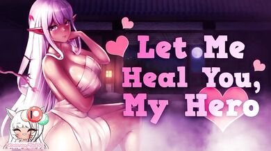 Beautiful Elf Healer Sexually Heals Your Wounds Lewd ASMR Blowjob Cumshot Deepthroat POV