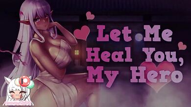 Beautiful Elf Healer Sexually Heals Your Wounds Lewd ASMR Blowjob Cumshot Deepthroat POV