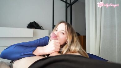 Sloppy Blowjob Destroyed Fake Blonde Cop With Big Tits Gushing Cum
