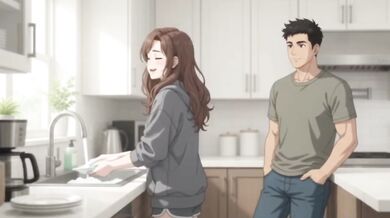 She Lost The Bet And Had To Do Whatever He Said For 24 Hours Big Tits Creampie