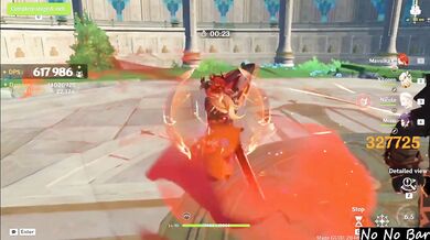 Genshin Impact Chasca Destroyed Vesna Gushing Comparison Gaming Exclusive