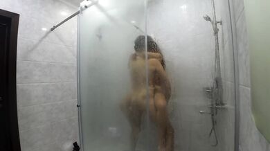 Shower Sex Destroyed Sonia Gonzalez Cum Dripping Amateur Hot Brunette Latina Exclusive Verified