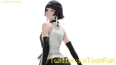 Soifon Destroyed By Big Tits Blowjob Hand Job Cumshot Rough Sex Hentai Animation