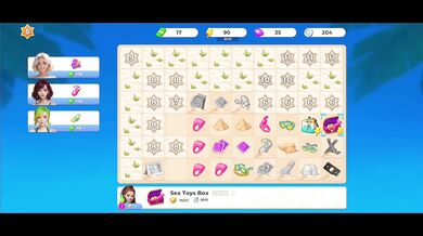 Pussy Island Game Destroyed Gushing Candy Scene 1