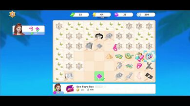 Pussy Island Game Destroyed Gushing Candy Scene 1