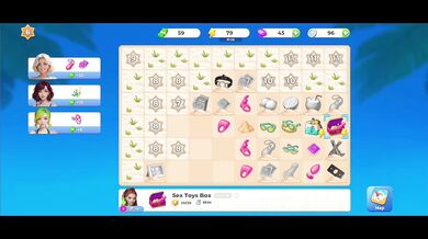 Pussy Island Game Destroyed Gushing Candy Scene 1