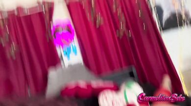CarmelitaXBebe Destroyed By BBC Deepthroat On Big Ass Cum Slut Hotwife
