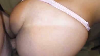 Hairy Wife Doggystyle Destroyed With Big Cum On Back