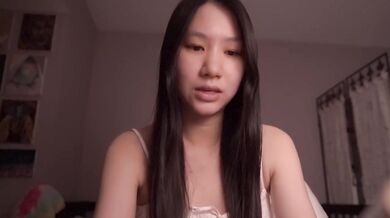 Cute Asian Girl Marriage ASMR Destroyed Gushing Choked