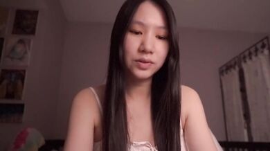 Cute Asian Girl Marriage ASMR Destroyed Gushing Choked
