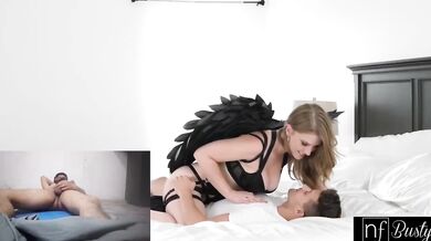 Octavia Red Stunner Destroyed Gushing Big Tits Sinfully Delicious Devilishly Naughty Amateur Reality Hardcore Reaction