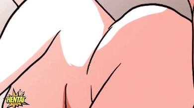 Horny Blonde Girl Cums Hard Creampie Cumshot Step Fantasy Cartoon Hentai Sex