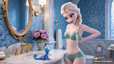 Elsa Frozen Virginity Destroyed Gushing Hentai Cartoon HD Porn