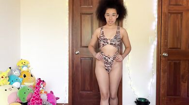 Swimsuit Try On Haul Destroyed Gushing Choked