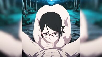 Sarada Uchiha Boruto Naruto Anime Hentai Creampie Big Tits