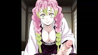 Mitsuri Kanroji Destroyed With Big Tits Creampie In Demon Slayer Hentai