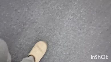 Ebony MILF Destroyed Gushing Public Masturbation Quickie In Storage Unit