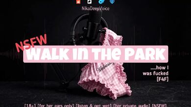 Nikadeepvoice Destroys Park With Rough Outdoor Sex And Soaking Wet Cum Inside