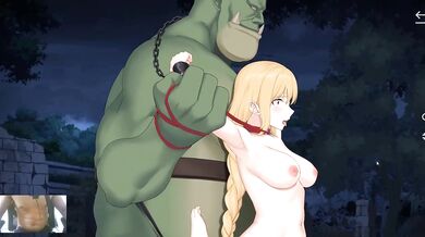 Blonde Elf Milf With Big Tits Destroyed By Huge Cock Creampie