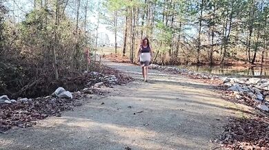GILF Ali Meets Stranger In Park Big Ass Mature Squirt Masturbation Amateur HD