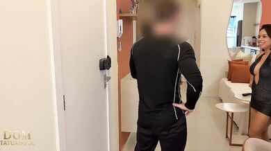 Brazilian Married Hotwife Destroyed Delivery Guy With Big Cock Recorded For Cuckold Betrayal Cum In Mouth Tits