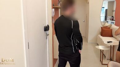 Brazilian Married Hotwife Destroyed Delivery Guy With Big Cock Recorded For Cuckold Betrayal Cum In Mouth Tits