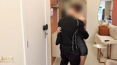 Brazilian Married Hotwife Destroyed Delivery Guy With Big Cock Recorded For Cuckold Betrayal Cum In Mouth Tits