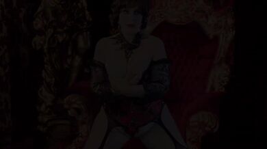 70 Year Old Granny Gilf Lady In Red Cocksucker And Cum In Mouth