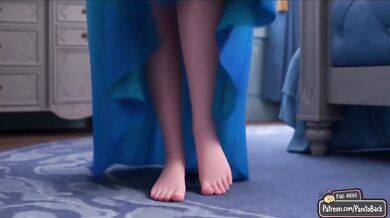 Elsa Frozen Cartoon Destroyed Gushing Choked Sex Story