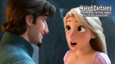 Flynn Destroyed Rapunzel Gushing Choked Cartoon HD Porn 18-25