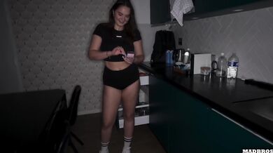 Shy French Big Ass Girl Breaks In For Salt And Gets Destroyed Hardcore Doggystyle