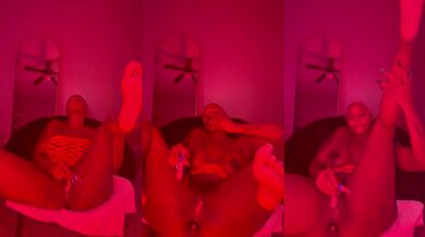 Destroyed by Anal Buttplug Red Light Thinking About Daddy
