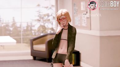 Darcy's Dorm Room Destroyed Gushing Choked Cartoon Hentai HD Porn Uncensored
