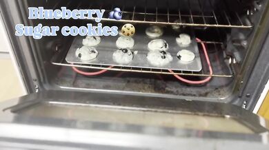 Milf Blonde Bakes Cookies in Kitchen Destroyed Gushing Choked