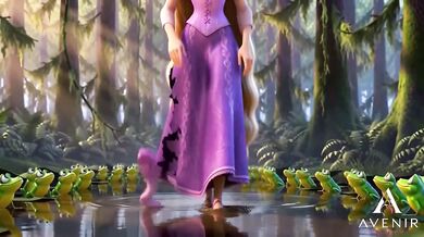 Rapunzel lost in the forest episode 1 gothel destroys her with raw lesbian 3d cartoon hd