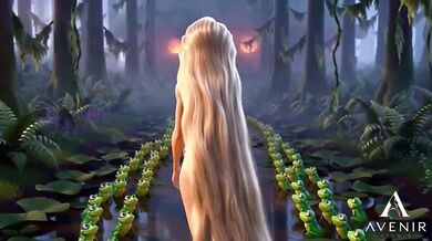 Rapunzel lost in the forest episode 1 gothel destroys her with raw lesbian 3d cartoon hd