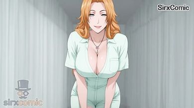 Rangiku Matsumoto CosPlay hot Nurse BlowJob Destroyed Gushing Choked from Bleach by sirxcomic