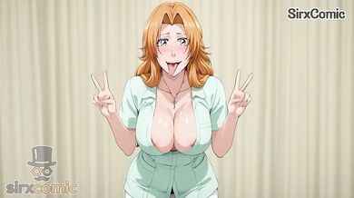 Rangiku Matsumoto CosPlay hot Nurse BlowJob Destroyed Gushing Choked from Bleach by sirxcomic