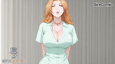 Rangiku Matsumoto CosPlay hot Nurse BlowJob Destroyed Gushing Choked from Bleach by sirxcomic