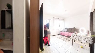 Delivery Guy Destroyed My Latina Wife On Cam While I Watched Him Cum